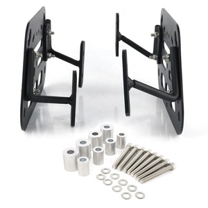Soporte de Aluminio para Alforjas Laterales, Compatible con <span class=keywords><strong>SUZUKI</strong></span> <span class=keywords><strong>V</strong></span>-<span class=keywords><strong>STROM</strong></span> <span class=keywords><strong>650</strong></span> <span class=keywords><strong>XT</strong></span>, Marca Waximoto - Product Image 2