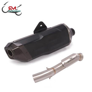 Silencieux d'échappement sans lacet pour KTM 790 ADV DUKE 790 Adventure R 2019-2022 Système complet pour moto Mid Link Pipe Espace Moto Modifier - Product Image 3