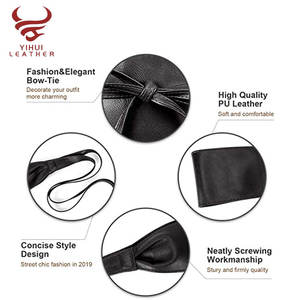 Ceintures élastiques amincissantes pour femmes <span class=keywords><strong>Ceinture</strong></span> de corset ultra large <span class=keywords><strong>Ceinture</strong></span> <span class=keywords><strong>OBI</strong></span> noire large pour femmes Chemise - Product Image 2