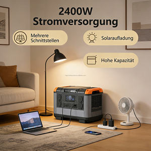 Station d'alimentation de secours domestique 2400W 2000Wh LiFePO4, générateur portable pour les pannes de courant domestiques et les situations d'urgence - Product Image 2