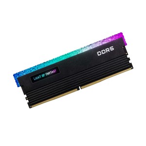 RAM DDR5 de 32GB para Juegos, Serie Negra con Iluminación RGB y Disipador de Calor, para Uso en Escritorio, Disponible en Stock - Product Image 4