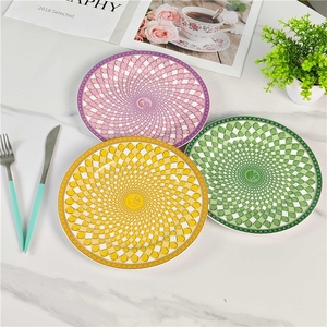Modern Light Luxury Minimalist <b>Bone</b> <b>China</b> 2-Piece Eco-Friendly Customized Logo Gift Box <b>Dinner</b> & Dessert Plate Dish <b>Set</b> - Product Image 6