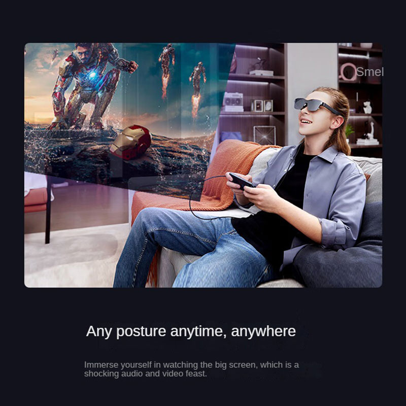 TCL Rayneo Air 2 Smart AR Glasses - 120Hz Portable XR Glasses with