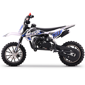 Niños Moto <span class=keywords><strong>Gasolina</strong></span> 49CC Pocket Bike Niños Pit Bike 2 tiempos Refrigerado por aire Mini Dirt Bike Motocicletas - Product Image 1