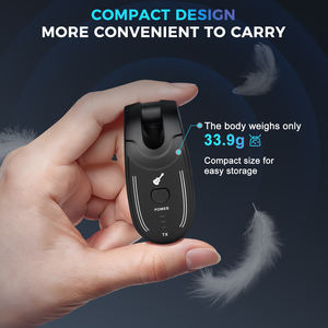 Micrófono Inalámbrico UHF G56, Transmisor y Receptor, 50M, Conector XLR, Recargable por USB, Portátil - Product Image 5