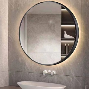 Hiện đại thông minh <span class=keywords><strong>LED</strong></span> Gương Phong Cách sương mù loại bỏ tùy chỉnh kích thước đầy đủ phòng tắm Gương <span class=keywords><strong>LED</strong></span> Đèn có sẵn 50cm 60cm 70cm 80cm Kích thước - Product Image 1