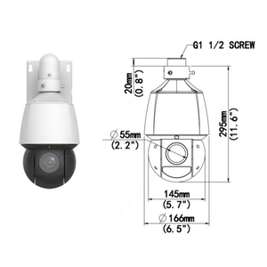 IPC6424SR-X25-VF-NB Caméra PTZ à suivi automatique Uniview 4MP 25X Starlight avec protection IP67 IK10 - Product Image 2