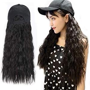 <span class=keywords><strong>Cappello</strong></span> <span class=keywords><strong>con</strong></span> <span class=keywords><strong>Parrucca</strong></span> da Baseball alla Moda, Capelli Lunghi e Ricci, per Viaggi all'Aperto, <span class=keywords><strong>Cappello</strong></span> <span class=keywords><strong>con</strong></span> <span class=keywords><strong>Parrucca</strong></span> a Coda di Cavallo - Product Image 2