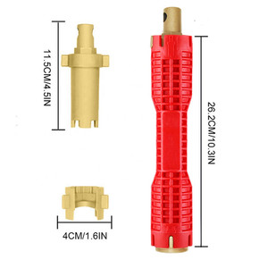 مفتاح متعدد الوظائف 8 في 1 من كيي لإصلاح حوض المطبخ والمغسلة - Product Image 2