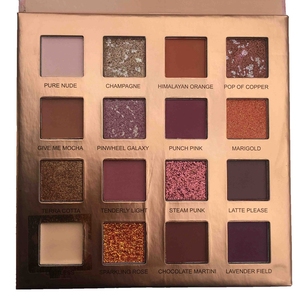 Nuevo 16 color brillo mate Plaza paleta de productos cosméticos de maquillaje sombra de ojos - Product Image 2