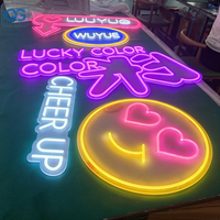 Letrero de Neón LED Personalizado con Logotipo, Entrega Rápida, Dropshipping, para Fiestas de Cumpleaños, Hogar, Habitación, Boda, Letrero Acrílico de Neón de 4 pies, Letras Decorativas