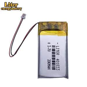 Batterie Li-ion li-polymère 3.7V 200mAh pour NW-E003 NW-E002 MP3 NW-E005 prise d'origine 401833