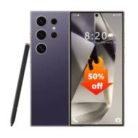 Smartphone Android 5G Original S25 Ultra 2025 avec Stylet, IA Google, 16 Go + 1 To, Écran 7,3 pouces, Double SIM, Débloqué