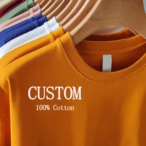 First Class Quality Cotton, Custom Logo Men Printing Custom T Shirt Printing Plain Oversized tshirt