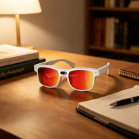 Lunettes Intelligentes Meta AI pour Vidéo 4K Haute Qualité, Film à Changement de Couleur, Caméra 8MP, Écran, Étanchéité IP67, Verres à Transition