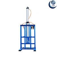 Compacteur pneumatique vertical pour pneus usagés, destiné aux centres de recyclage de pneus usagés aux États-Unis et au Canada
