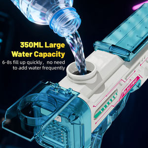 Nueva Pistola de Agua Eléctrica con Luz y Sonido Dinámicos y Coloridos, Disparo Automático de Alta Presión, Juguete de Batalla de Agua de Verano para Niños - Product Image 4