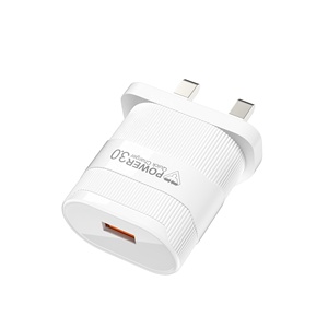 Cantell 1A 2A <span class=keywords><strong>Cargador</strong></span> USB, Adaptador <span class=keywords><strong>de</strong></span> Enchufe USB, Enchufe <span class=keywords><strong>de</strong></span> Pared con 3 Pines para Reino Unido, Cabezal <span class=keywords><strong>de</strong></span> Carga para <span class=keywords><strong>iPhone</strong></span> y Android - Product Image 6