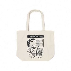 Sac fourre-tout en toile épaisse 53x41cm, imprimé vintage de bande dessinée, pour hommes et femmes, streetwear décontracté - Product Image 1