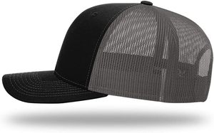 Gorra Trucker Clásica de Seis Paneles Ajustable con Cierre a Presión 112 - Unisex, Poliéster/Algodón - Product Image 3