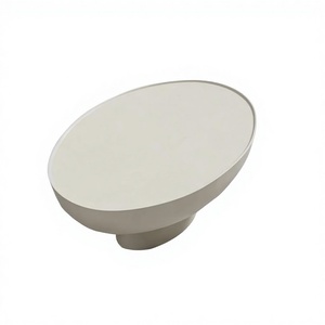 现代简约组合椭圆形矮桌咖啡桌，适合小公寓客厅 - Product Image 6