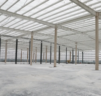 Hangar de Estructura de Acero Prefabricado, Cobertizo Metálico Económico, Edificio de Acero, Almacén de Estructura de Acero Prefabricado