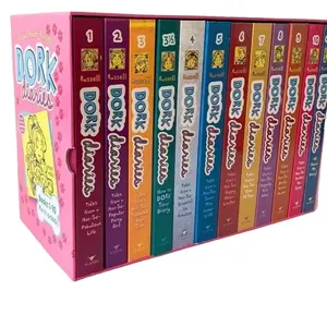 Оптовая продажа 16 книг/набор Dork daries books детские книги для детей