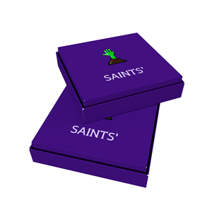 Tùy chỉnh giấy kraft trắng gấp Hộp Quà Tặng bọt biển cho vớ Tính năng đóng gói dập nổi (số lượng đặt hàng tối thiểu có sẵn) - Product Image 3