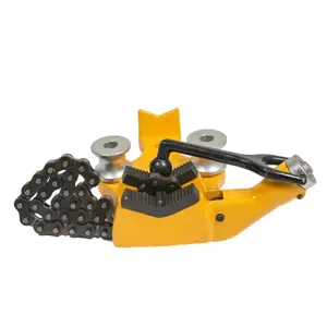 Adjustable Heavy Duty Screw Stand Bench Chain Vise for Maximum 6 inch Steel Pipe or Round Bars fixing H402