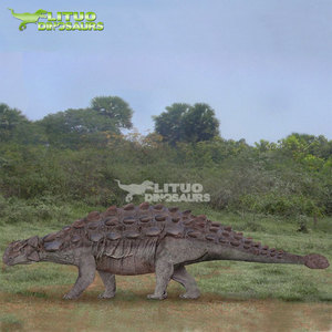 Dinosaurio Anquilosaurio Animatrónico de Tamaño Real y Realista - Product Image 5