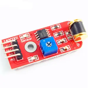 Mô-đun Cảm Biến Rung Lắc Nguồn Mở LM393 3-5VDC TT Logic