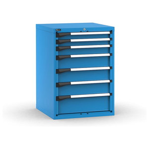 Fami Master 714x726x1000mm cajonera azul con 7 cajones telescópicos - Product Image 1