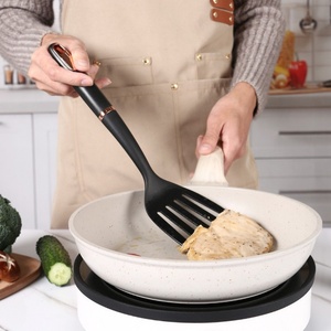 Ensemble de 9 ustensiles de cuisine, outils de cuisson, ustensiles et gadgets de cuisine en nylon avec support de rangement rotatif - Product Image 4