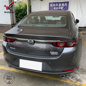 Nắp Cốp Xe Phía Sau Nắp Trang Trí Cho Mazda 3 2019-2020 ABS Chrome Phụ Kiện Xe Hơi - Product Image 6