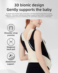 Cinturón de soporte transpirable para mujeres embarazadas para espalda y abdomen Banda ajustable para el vientre de maternidad con elevación de 45 ° - Product Image 4