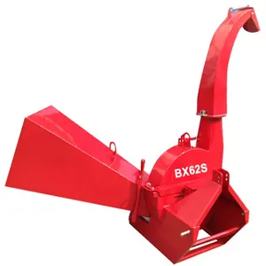 BX62S Máy Kéo PTO Điều Khiển Gỗ Chipper Đĩa Công Nghiệp Gỗ Chipper Shredder