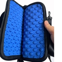Housse pour ordinateur portable en néoprène avec poches pour accessoires, étui pour Chromebook avec porte-carte d'identité pour étudiants, voyages d'affaires, étui pour ordinateur