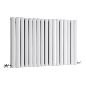 Radiatore a Colonna <span class=keywords><strong>Orizzontale</strong></span> Avonflow OEM Nero Opaco/Bianco per Riscaldamento Centralizzato Domestico, <span class=keywords><strong>Soggiorno</strong></span>, Camera da Letto, Hotel, in Acciaio - Product Image 4