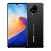 Blackview — Smartphone A80 débloqué, téléphone portable, écran HD + IPS de 6.2 pouces, Android 10.0 Go, 4 caméras arrière, grande batterie de jeu