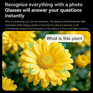 แว่นตาอัจฉริยะ AI รุ่นใหม่พร้อมกล้อง ชาร์จด้วยแม่เหล็ก สำหรับการใช้งานในชีวิตประจำวัน - Product Image 3
