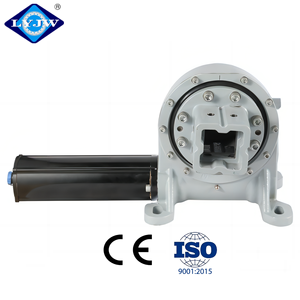 14 inci WEA14-2 Dual Worm Slewing cincin penggerak jam pasir dengan hidrolik Motor Cross Roller fitur Slewing bantalan putar Drive - Product Image 4