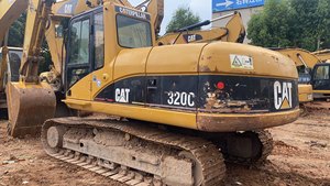 CAT320C 20 tonnes 90% nouvelle pelle à faibles heures de travail avec roulement d'engrenage de moteur de composants de noyau d'origine à bas prix - Product Image 6