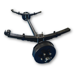 Nouvelle fabrication chinoise Essieu de remorque à rouleaux de 3500 lb avec ressorts et moyeu à 5 goujons - Product Image 3