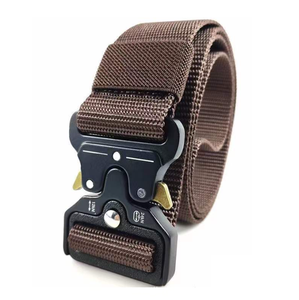 Cinturón Táctico DFW0221 para Hombre, Cinturón de Tela Resistente, Cinturones Tácticos Ajustables de Nailon con Hebilla de Metal, Uniformes de Seguridad - Product Image 4