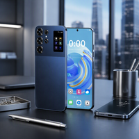 هاتف ذكي S26 Ultra 5G بشاشة HD مقاس 7.3 بوصة، ذاكرة 16 جيجابايت وسعة تخزين 1 تيرابايت، هاتف ألعاب بشريحتين، فتح بالوجه، نظام أندرويد 14