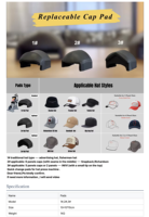 Presse à Casquettes Semi-Automatique Double Chauffante 95x18cm Personnalisable (Couleur & Logo) pour la Production de Casquettes et les Boutiques de Casquettes