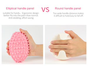 Cepillo de Masaje Corporal Anticelulítico de Silicona, Masajeador Corporal Manual, Cepillo de Masaje Anticelulítico Adelgazante - Product Image 4