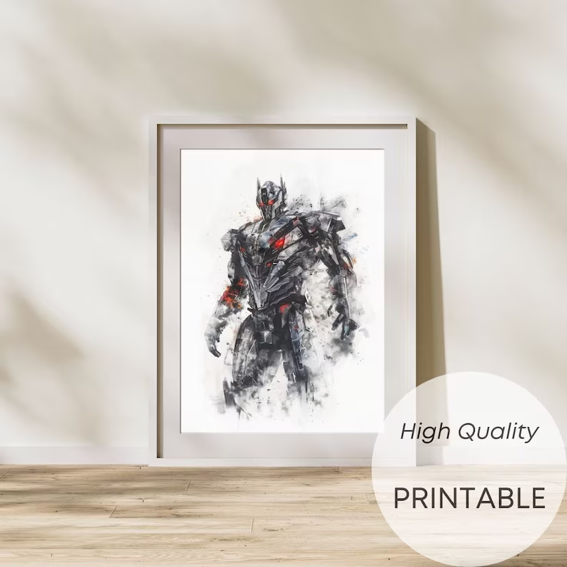 Transformers Wall Prints