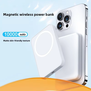 Оптовая продажа большой емкости <span class=keywords><strong>10000</strong></span> мАч магнитный беспроводной Power Bank Type-C для Apple <span class=keywords><strong>Mobile</strong></span> 15 Вт выход литий-полимерный отличный подарок идея - Product Image 5