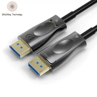 Câble optique actif 8K Plano 4K 144Hz Mâle-Mâle Fibre Optique AOC pour Projecteur et Caméra 10m-100m